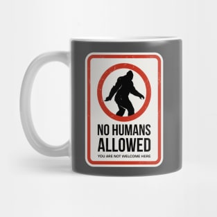 No Humans Allowed Mug